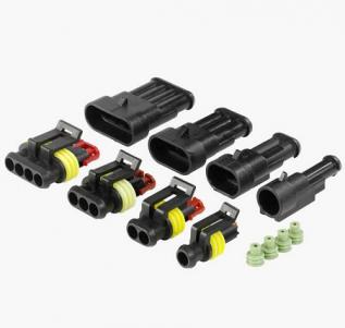 TE AMP automotive connector Superseal 1.5 series 1,2, 3, 4, 5, 6position  KLS13-CA043